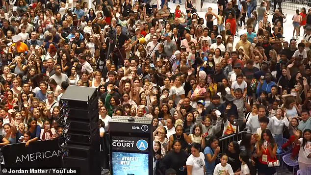 ‘Like a Scene from a Movie’: Chaos Erupts at American Dream Mall During Social Media Star’s Makeup Line Debut, Highlighting Risks of Unregulated Mass Events
