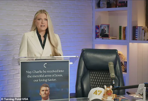 Erika Kirk delivers emotional speech, vows to continue husband's political movement after assassination