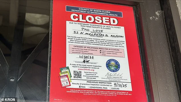 Vietnamese Restaurant in Milpitas Reopens Amid Public Health Concerns Following Viral Video of Unsanitary Practices