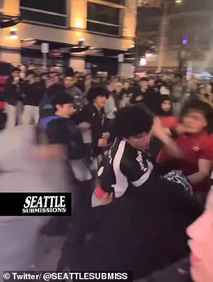 Late-Breaking: Fog Obscures New Year's Fireworks as Massive Brawl Erupts at Seattle's Space Needle