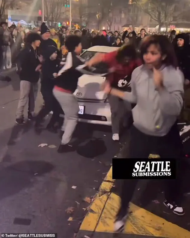 Late-Breaking: Fog Obscures New Year's Fireworks as Massive Brawl Erupts at Seattle's Space Needle