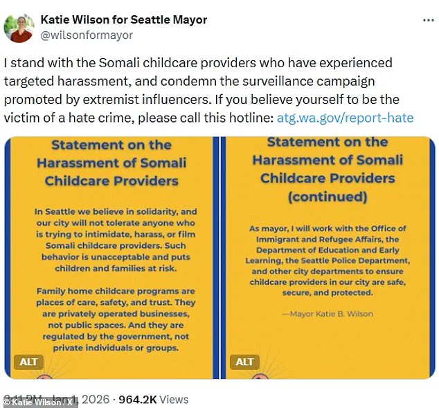 Seattle's Socialist Mayor Takes Aim at Trump in Inaugural Speech, Backs Somali Community Amid Minnesota Controversy