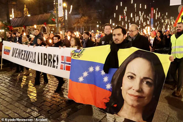 Venezuela's Opposition Leader Dedicates Nobel Peace Prize to Trump for Support