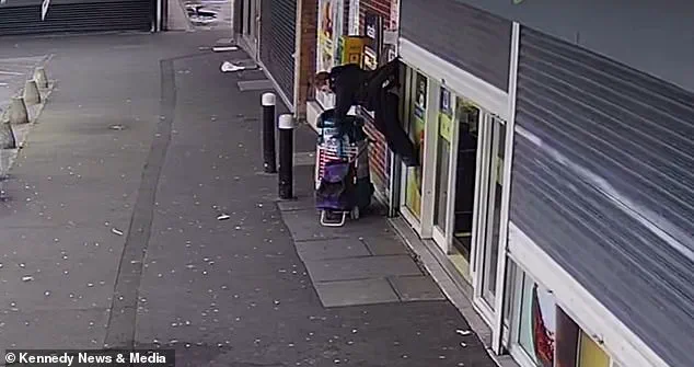 Grandmother Becomes Unlikely Global Icon After Viral Video Captures Her Getting Trapped in Shop Shutters