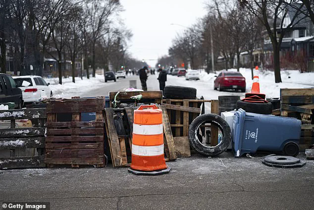 Residents Erect Barricades, Demand Accountability After ICE Shooting in Minneapolis