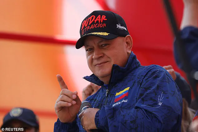 U.S. Escalates Reward for Cabello's Arrest Amid Venezuela Crisis, Weeks After Maduro's Seizure