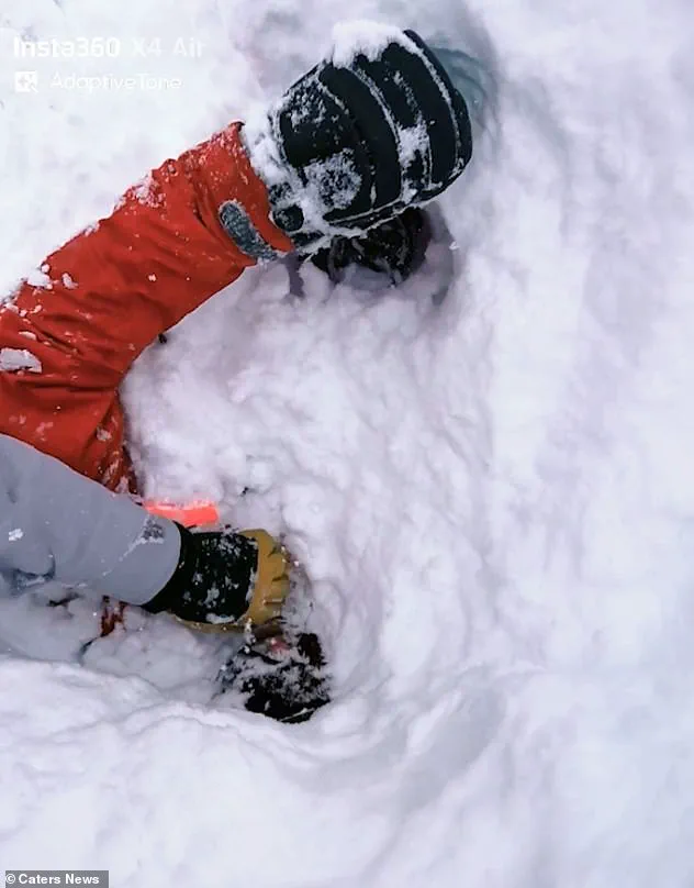 Avalanche Rescue in Engelberg: Skier's Survival Captured in Viral Footage