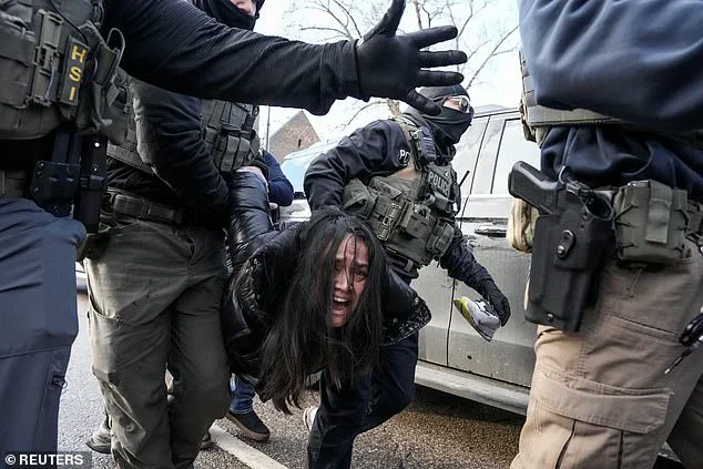 Woman Dragged from Vehicle by ICE Agents During Minnesota Protests Following Renee Good Shooting