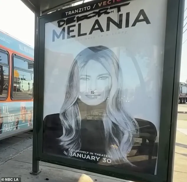 Cynthia Nixon Look-Alike Vandalizes Melania Trump Documentary Poster, Sparking Controversy