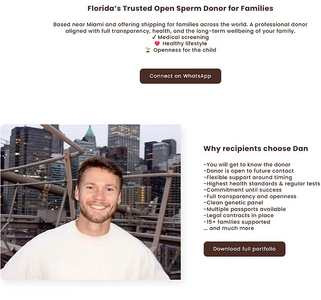 Donor Dan's $10K-a-Month Sperm Donation Empire: Elite Services or Controversial Cash Grab?