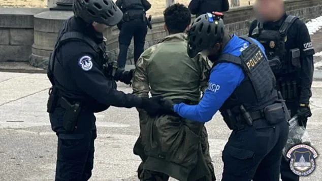 18-Year-Old Arrested Outside U.S. Capitol with Shotgun and Tactical Vest Following Threat Warning