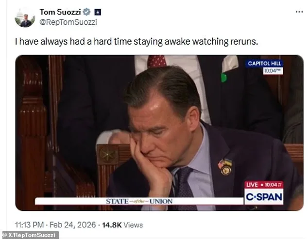 Democrats' Fatigue Evident as Trump Delivers Lengthy State of the Union Address