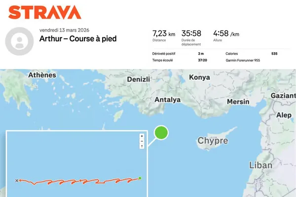 French Sailor's Smartwatch Leak Exposes Aircraft Carrier's Location on Strava