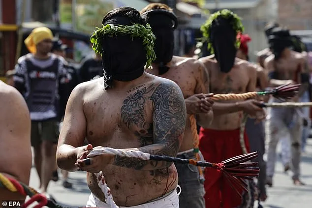 Bloodied Backs and Heavy Crosses: Filipino Catholics Reenact Christ's Suffering on Maundy Thursday