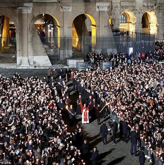 Pope Leo XIV Makes Historic Pilgrimage Through Colosseum's Via Crucis