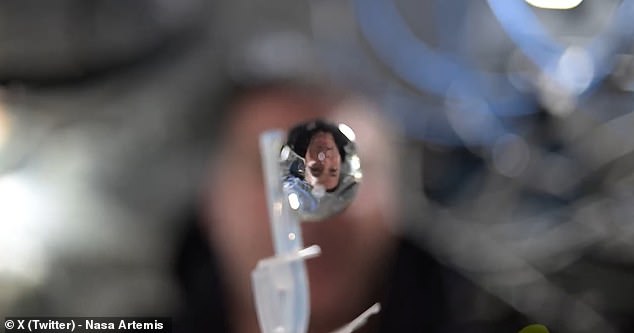 Artemis II Astronauts Play with Water Sphere During Historic Lunar Flyby