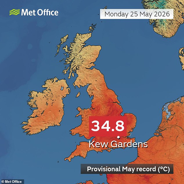 Scientists warn worst heatwave conditions still ahead after record May temperatures.